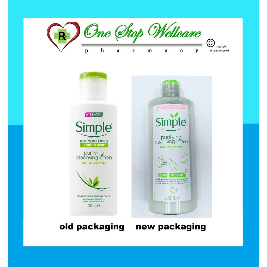 SIMPLE PURIFYING CLEANSING LOTION 200ML Shopee Malaysia