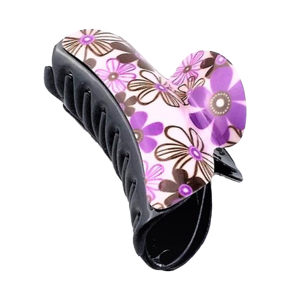 Strong Large Resin Shower Hair Claw Clamp Clips Grips Style Makeup Clips