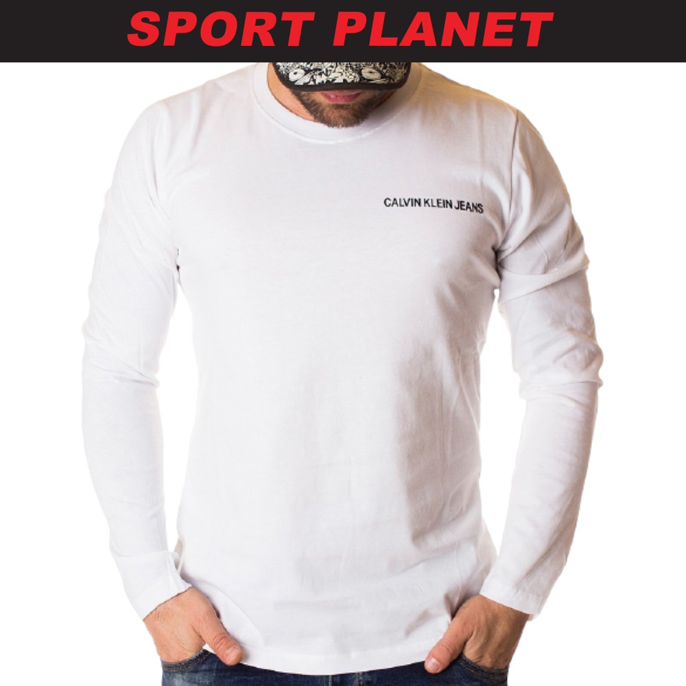 Calvin Klein Men Jean Institutional Back Logo Long Sleeve Tee Shirt Baju  Lelaki (J311707-112) Sport Planet 30-4 | Shopee Malaysia