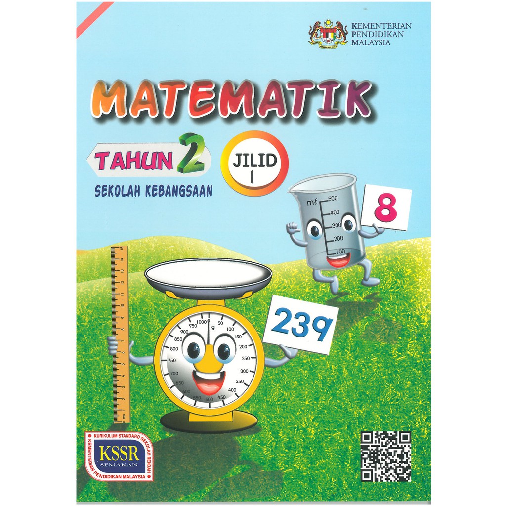 Buku Teks Matematik Tahun 2 Jilid 1  Shopee Malaysia