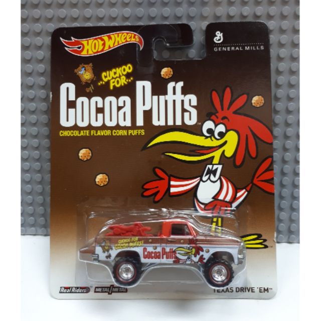 Hot Wheels Cocoa Puffs Texas Drive 'Em Shopee Malaysia