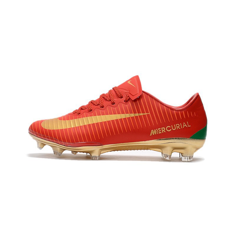 nike cr7 red and gold
