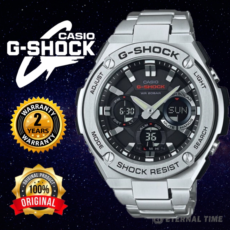 g shock gst s110 change time