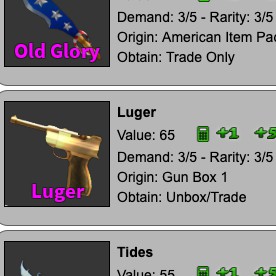 Roblox Murder Mystery 2 Luger For Sale Shopee Malaysia - how much is a seer worth in robux get free robux instantly