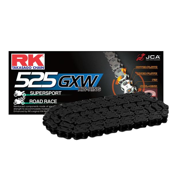 Rk Takasago Chain 525 Gxw Xw Ring Chain 1l Use Supersport And Road Race Free Shipping Shopee Malaysia