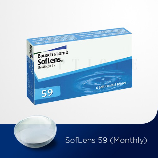 B&L SofLens 59 Monthly Contact Lens (6 lenses / box