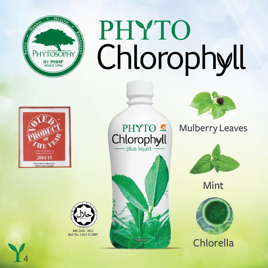 PHHP Phyto Chlorophyll Mint 500ml each bottle Shopee Malaysia