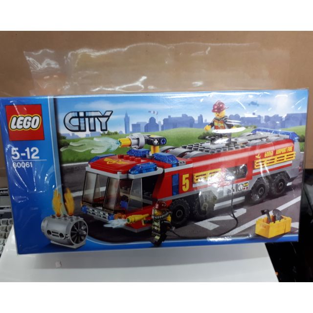 lego city airport fire truck