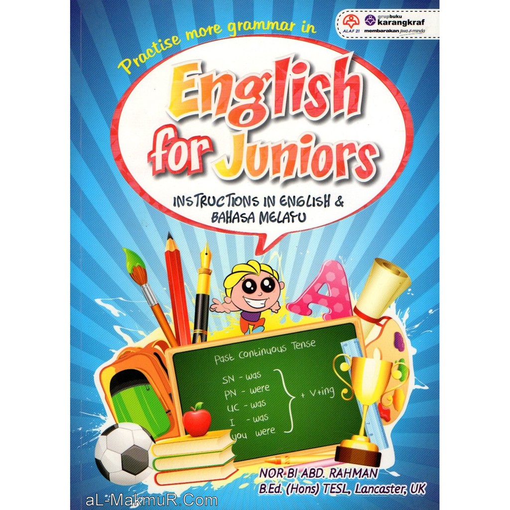 English book 1. Edu Jr instruction.