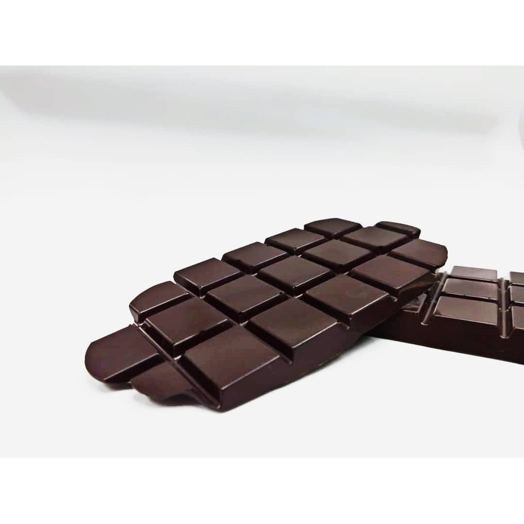 Halal Pure Premium Dark Belgium Malaysian Chocolate Bar 100g 75% Chocolate Mass