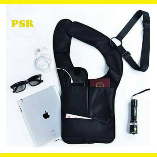 Anti Theft Bag gadget Vest half FBI Police Waterproof outdoor army travel