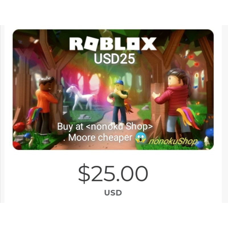 Buy Robux Roblox Gift Card Usd 25 Get 2000 Robux No Password No Username Seetracker Malaysia