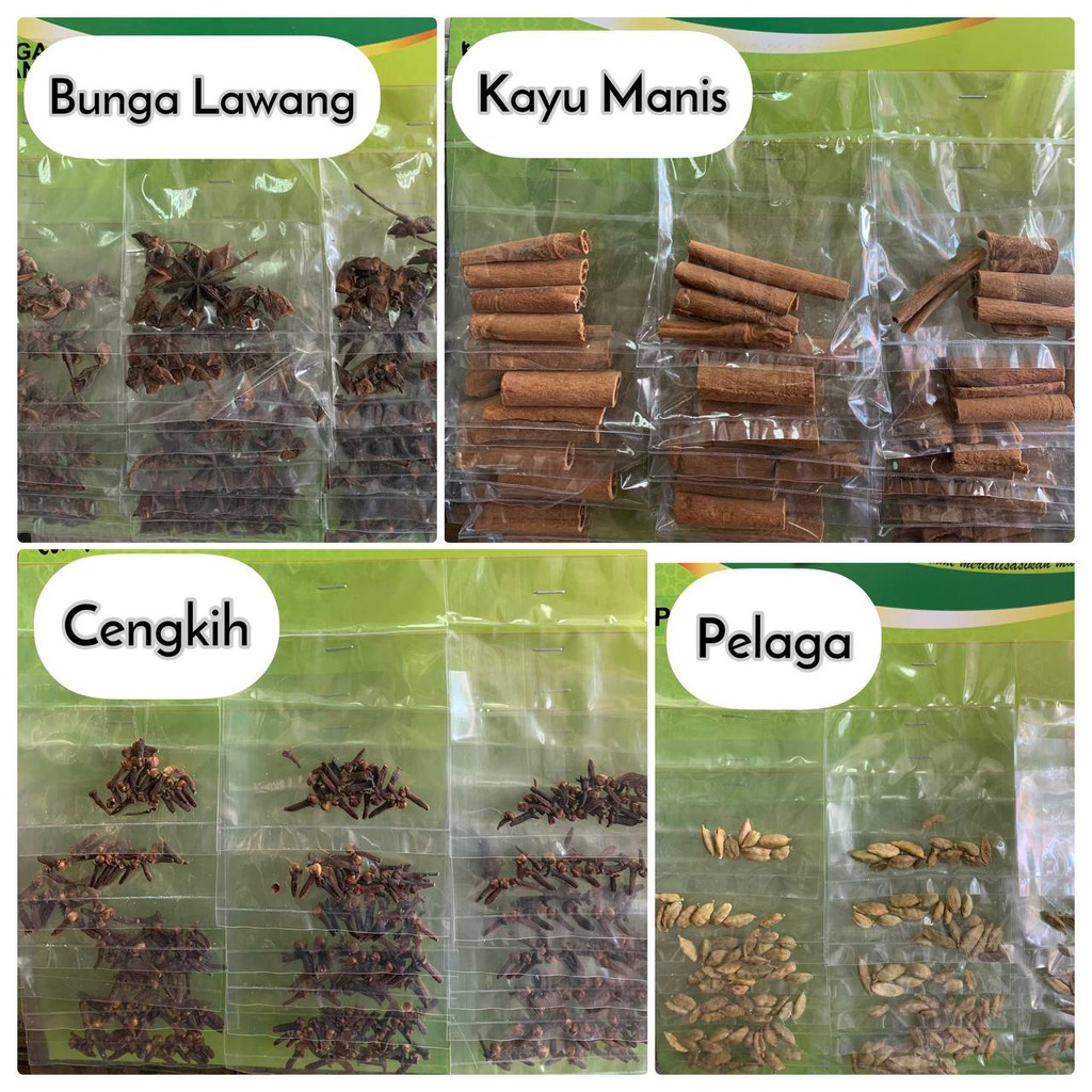 Buy Rempah Ratus 4 Sekawan Bunga Cengkih Kayu Manis Bunga Lawang Buah Pelaga Seetracker Malaysia