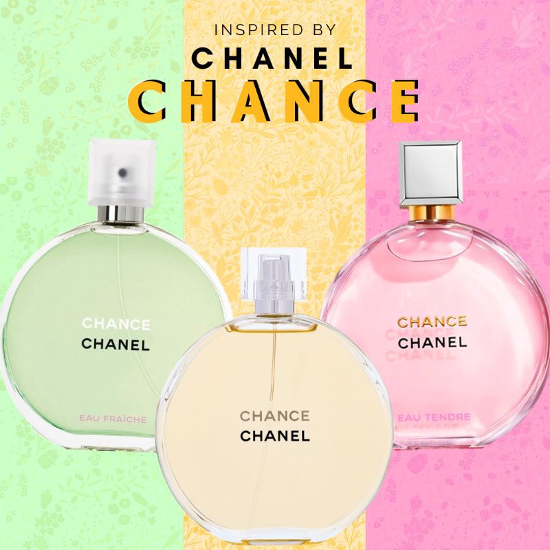? NEW ARRIVAL ? ? High Quality EDP Inspired by Chane Chance, Eau Tandre  & Eau Fraiche Fragrance for women | Shopee Malaysia
