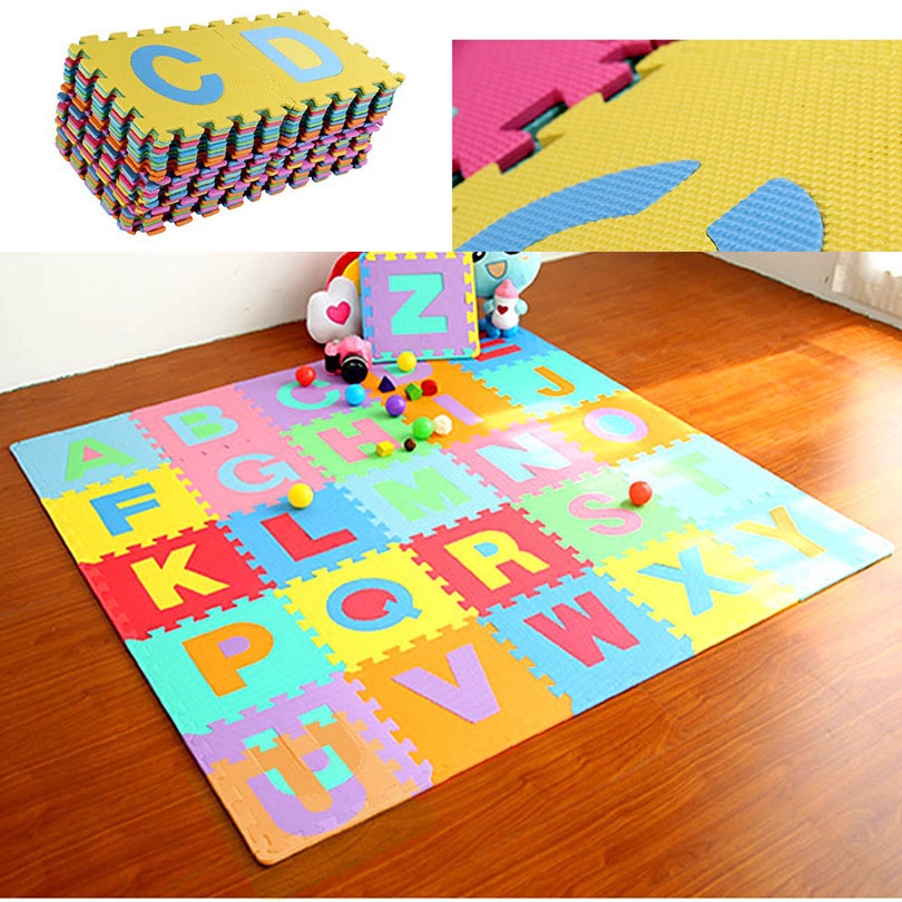 36pcs Alphanumeric Abc Foam Puzzle Floor Game Pad Shopee Malaysia