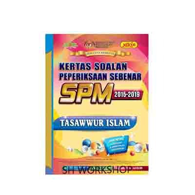 Kertas Soalan Peperiksaan Sebenar Spm 2015 2019 Tasawwur Islam Shopee Malaysia