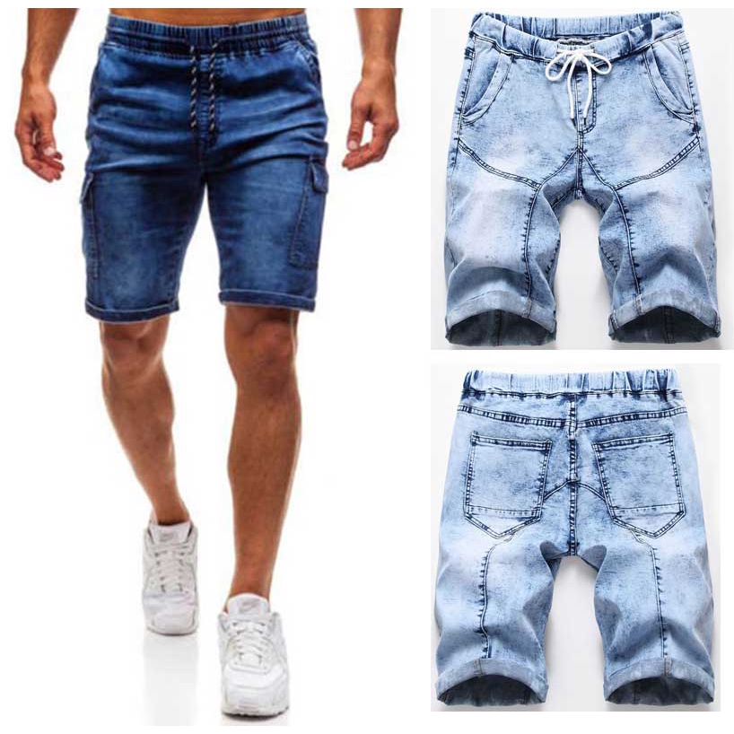 blue jean mens shorts