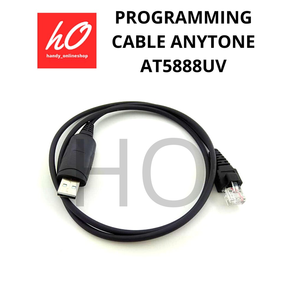 Programming Cable For Mobile Radio Anytone At 58uv At 778uv Mobile Radio By Free Download Software Available Shopee Malaysia