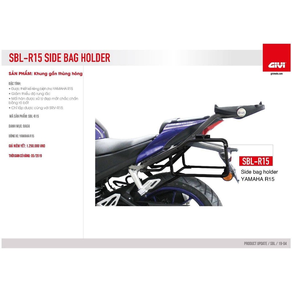 r15 v3 saddle bag