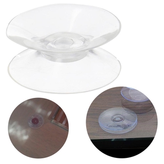 10x 20/30/35mm Double Sided Suction Cups Transparent Soft PVC Window Suckers Pad 