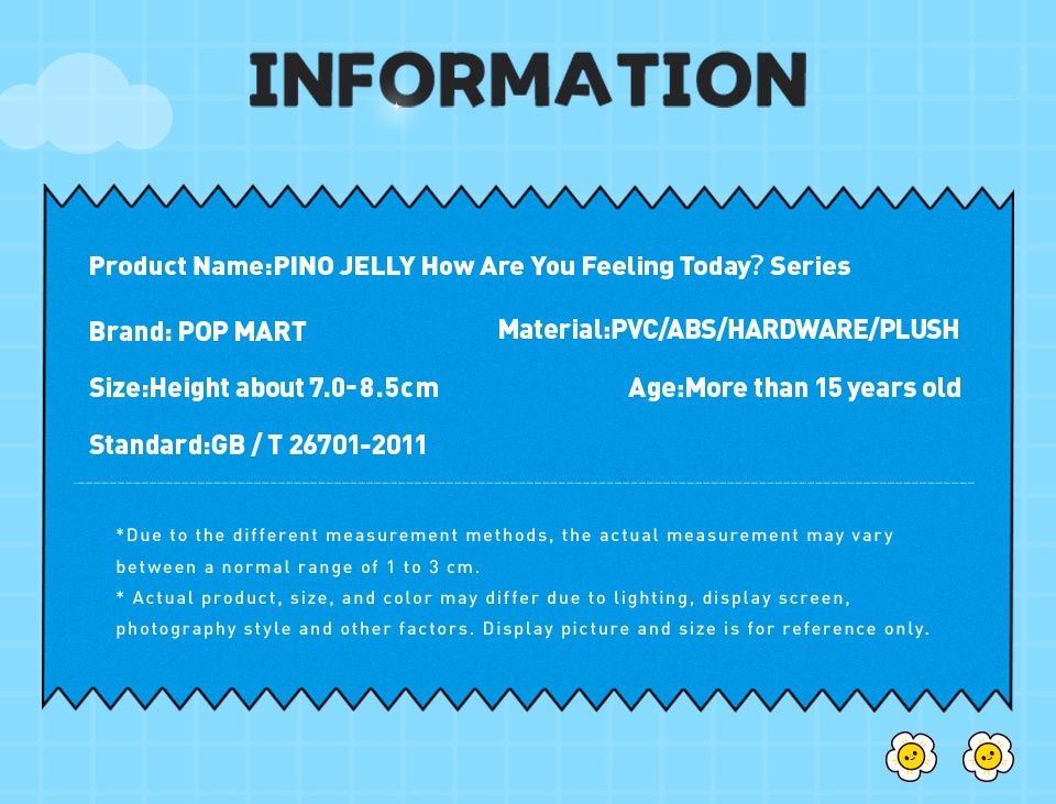 Quality Must POP MART PINO JELLY How Are You Feeling Today？Series Blind Box Action Toys Figure Multi - Image 2
