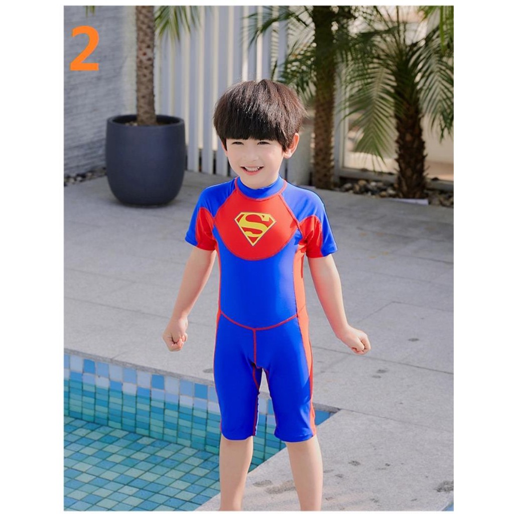 superman swimsuit boy