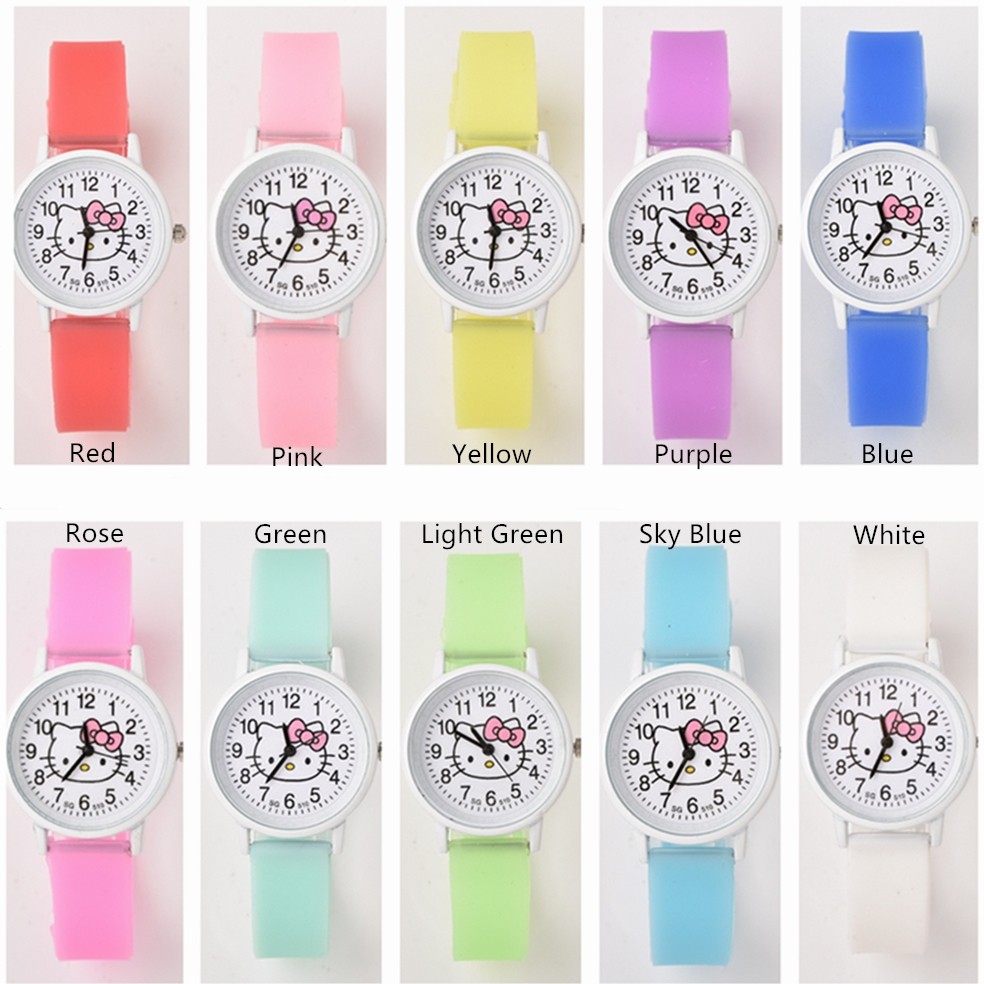 Hello Kitty Watch Kids Watch Girls Watch Hello Kitty Jam Tangan Budak Perempuan