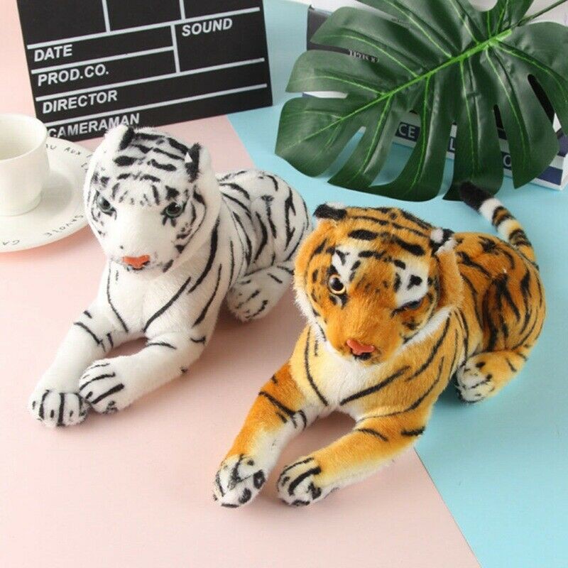 white siberian tiger stuffed animal