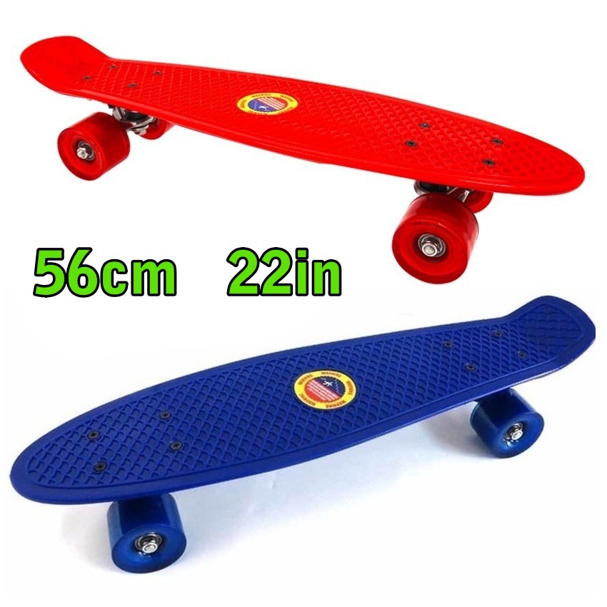 Penny Board Skate Board Papan Luncur 22 Inch Pu Wheels Shopee Malaysia