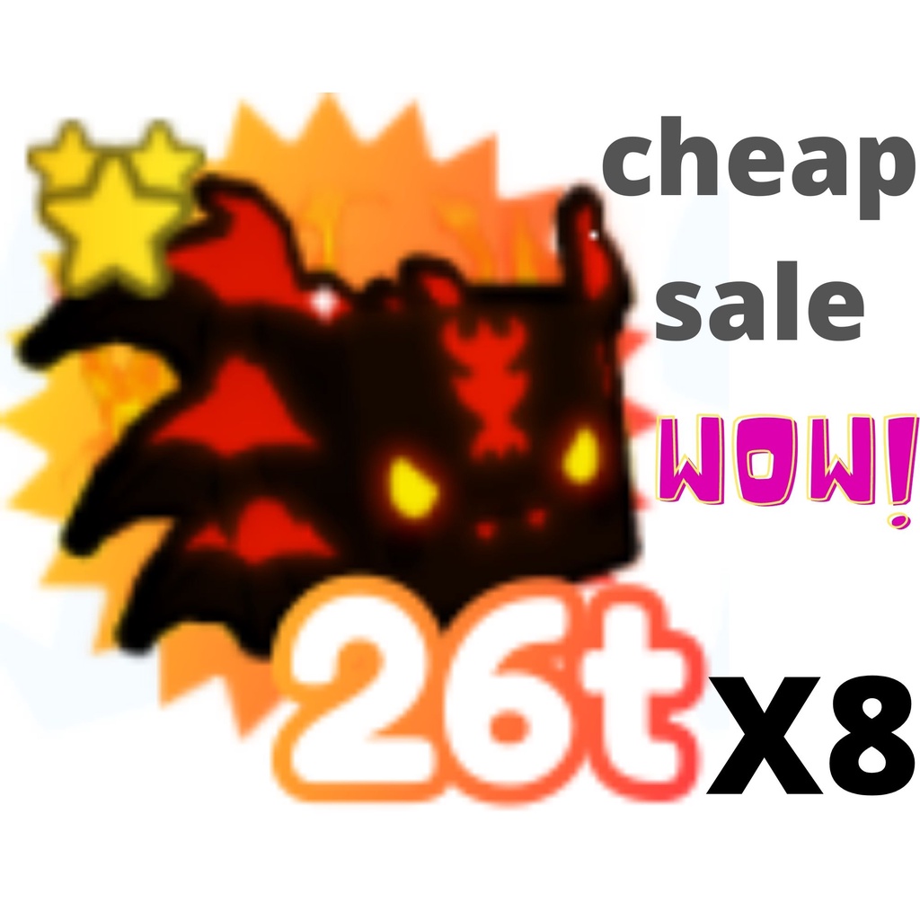 [ROBLOX] Pet Simulator X Mythical RB Hellish Axolotl Shopee Malaysia