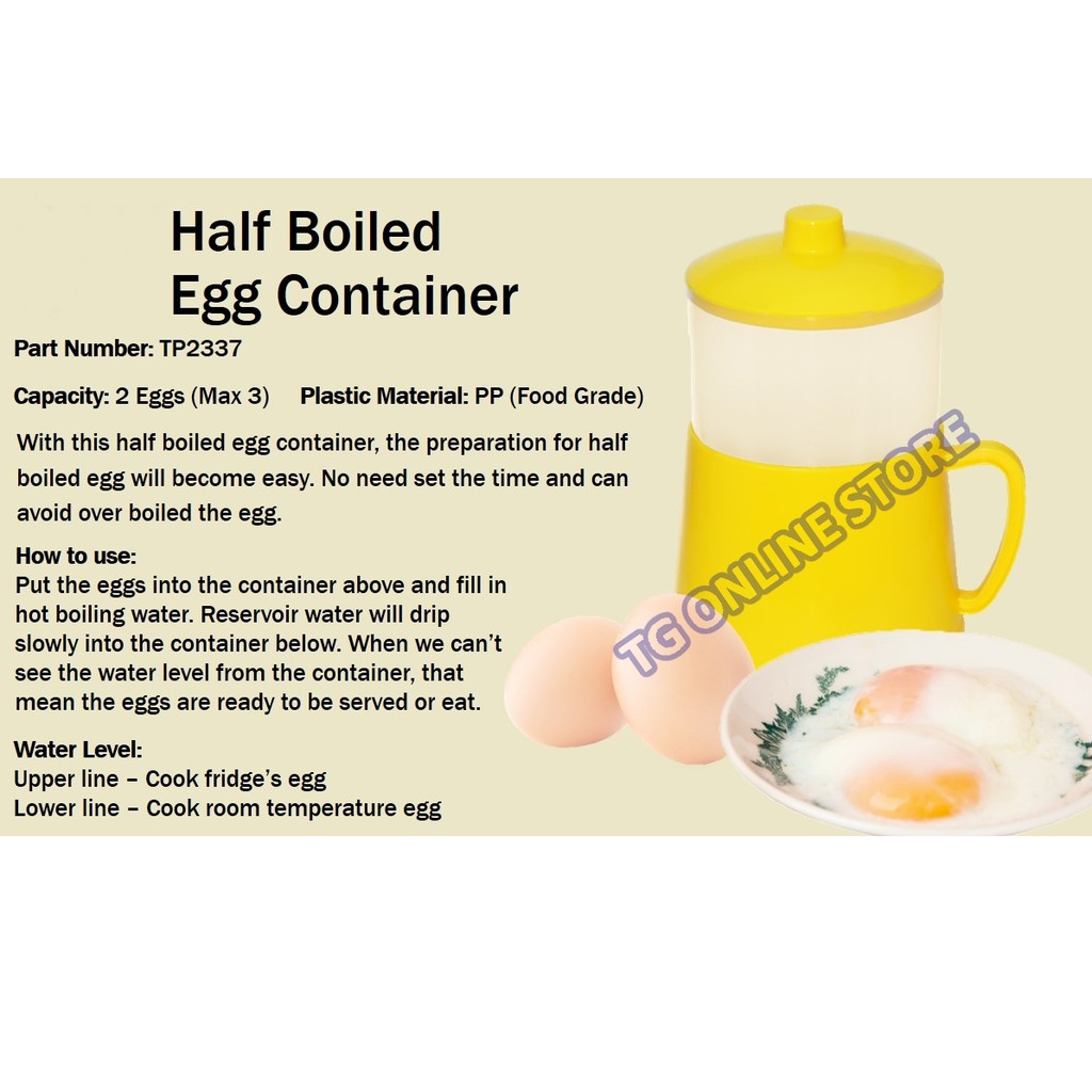 half boiled egg container