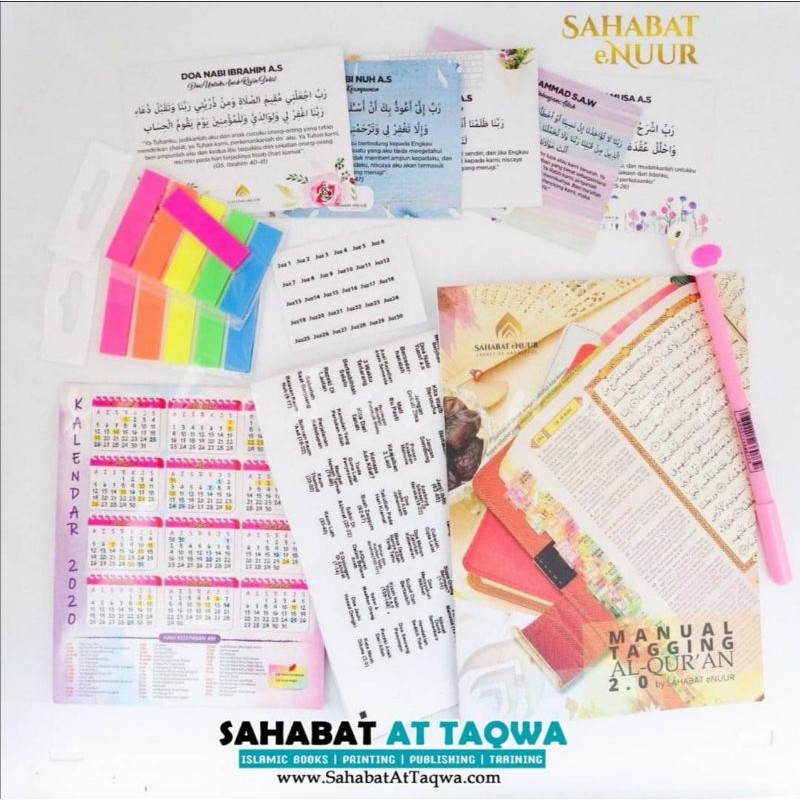 Set Tagging 2 0 Sahabat At Taqwa Shopee Malaysia