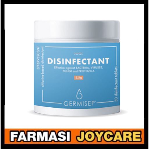 Germisep Disinfectant 2.5g Tablets 10's/30's/50's/100's (Effective