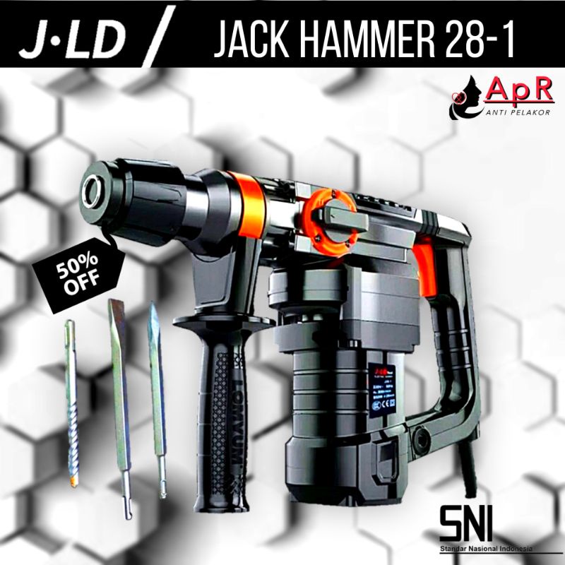 Jack HAMMER JLD ROTARY HAMMER 30 Joule. Concrete Brick cor. Shopee