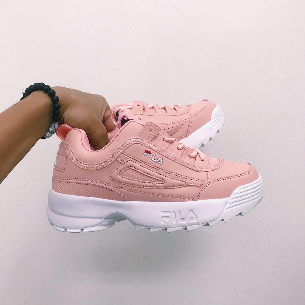fila sneakers nude