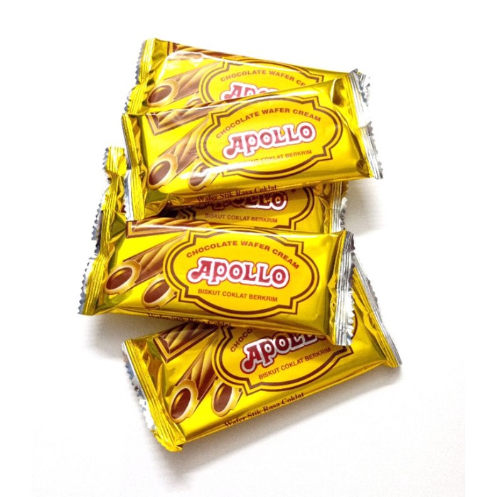 Appollo Chocolate Wafer 11gbiskut Coklat Shopee Malaysia