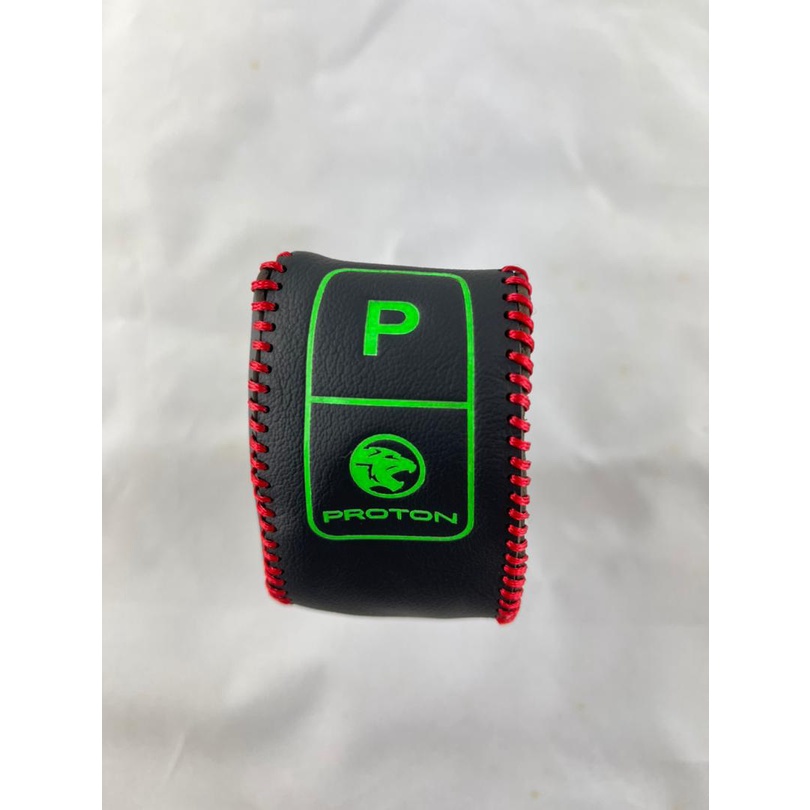 Proton X50 X70 CKD Genuine Leather Gear Knob Cover Luminous Logo