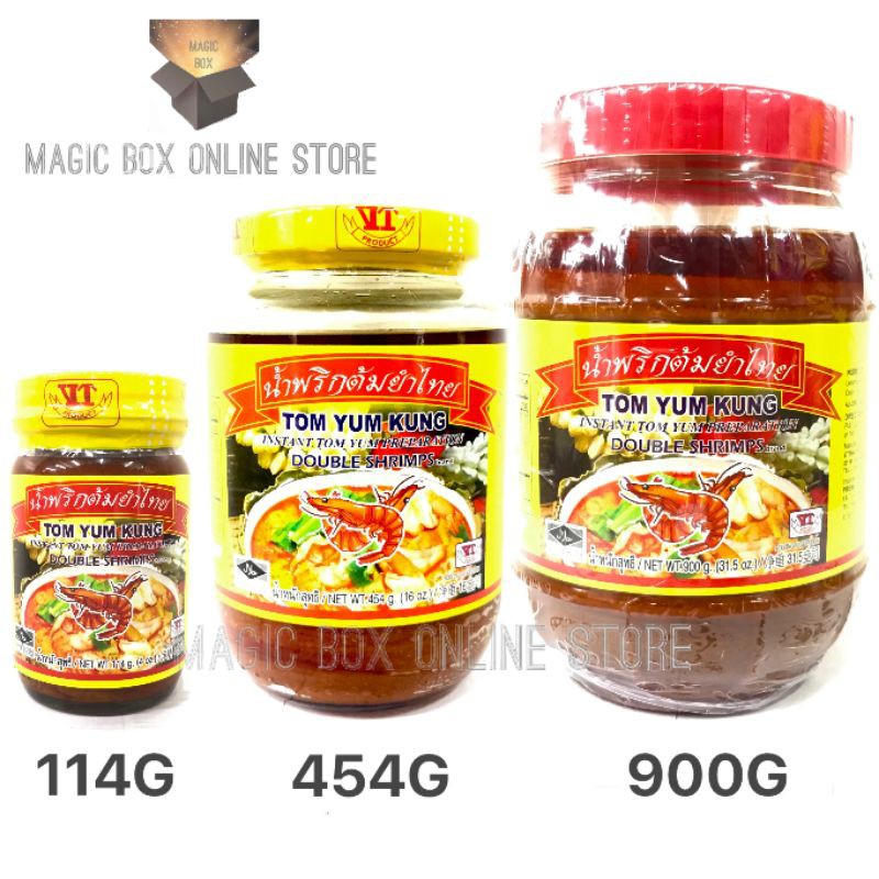 DOUBLE SHRIMP Thai Tomyam Paste TOM YUM KUNG TOM Yum PASTE THAILAND ...