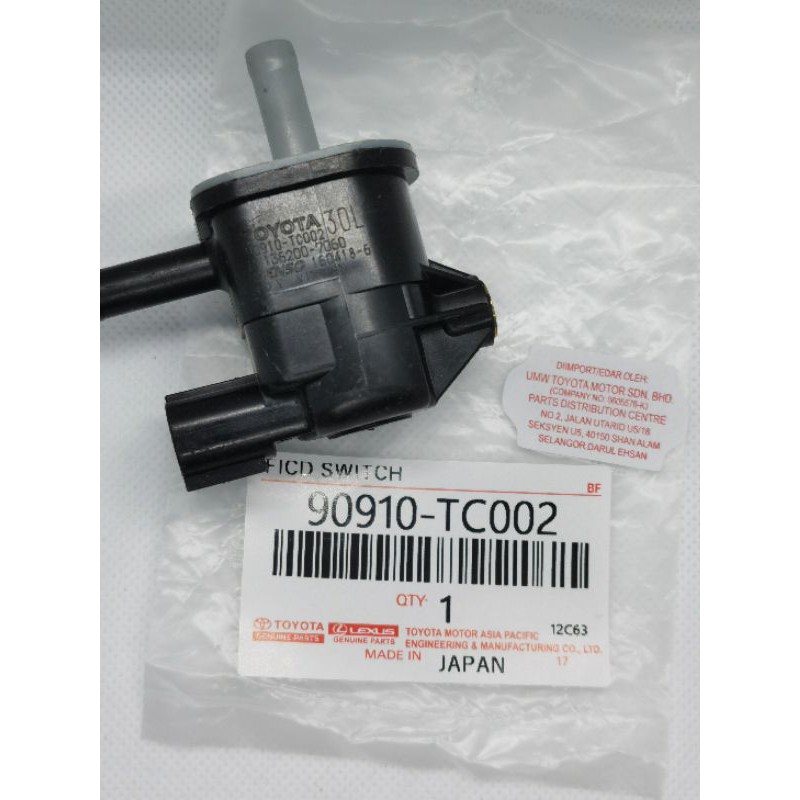Vanne De Commutation Sous Vide Pour Toyota RAV4 2.0i - Compatible Référence 90910-12281 - Pièce De Rechange