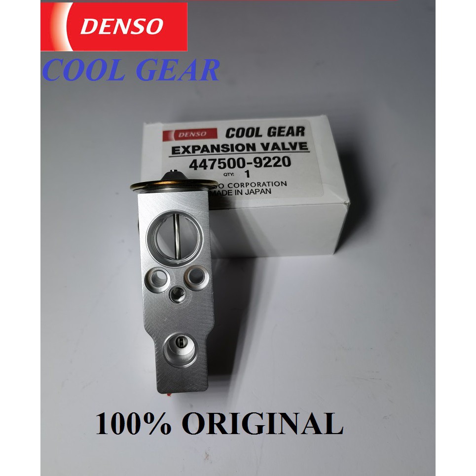 ORIGINAL DENSO COOL GEAR EXPANSION VALVE 9220 PERODUA MYVI, ALZA, TOYOTA VIOS 07,AVANZA HILUX