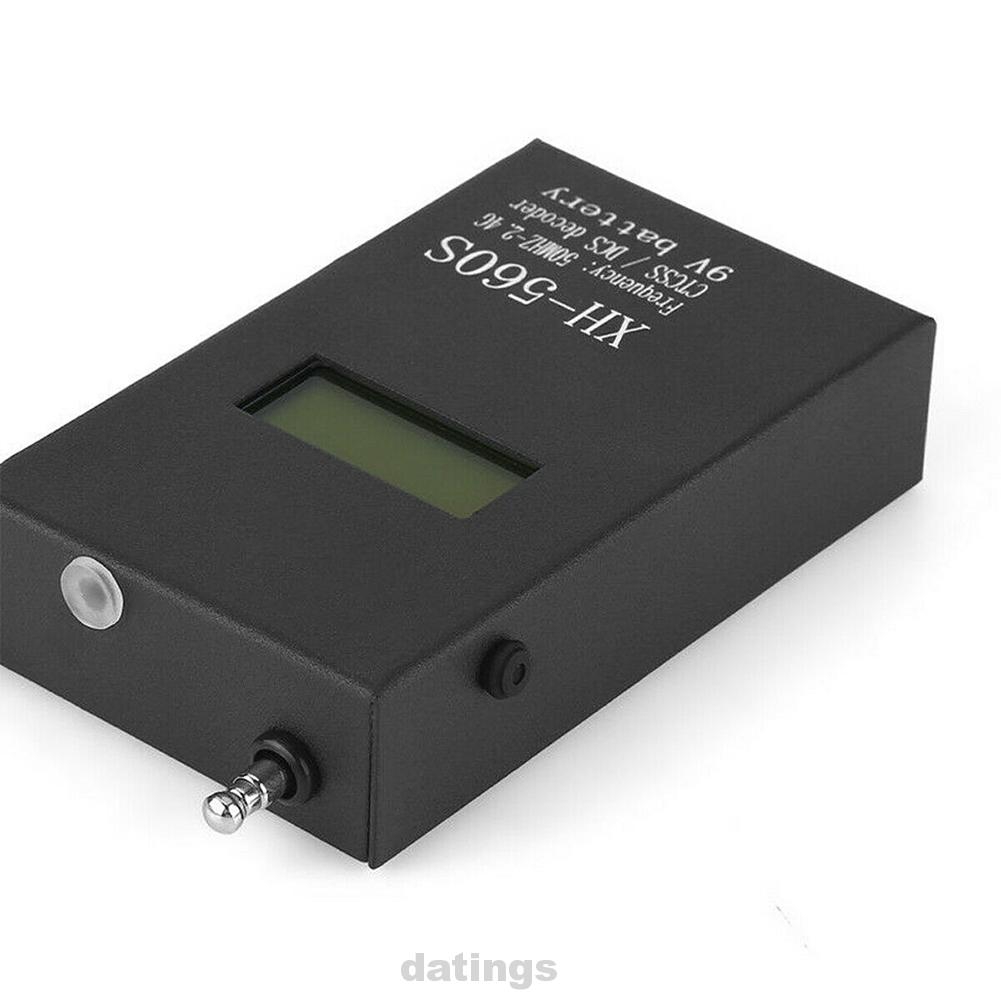 XH-560S LCD Display CTCSS//DCS Frequency Counter for Two Way Radio 50MHz-2.4GHz