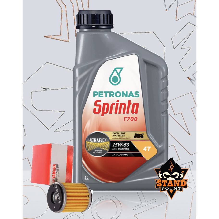 Petronas Sprinta F700 Semi Synthetic Motor ENGINE Oil 15W ...