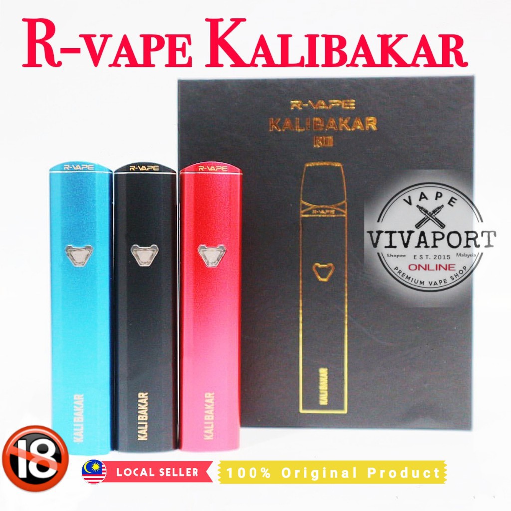 RVape Kalibakar Kit Pod System 2ml / Favoring Cartridge / ThroatHit
