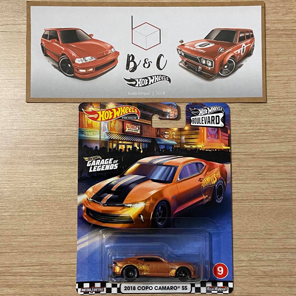 2018 copo camaro hot wheels edition price