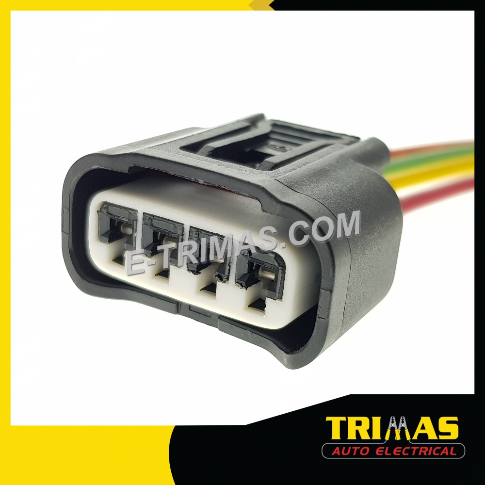 Toyota 4 Way Ignition Plug Coil Socket Connector Vios Altis Camry