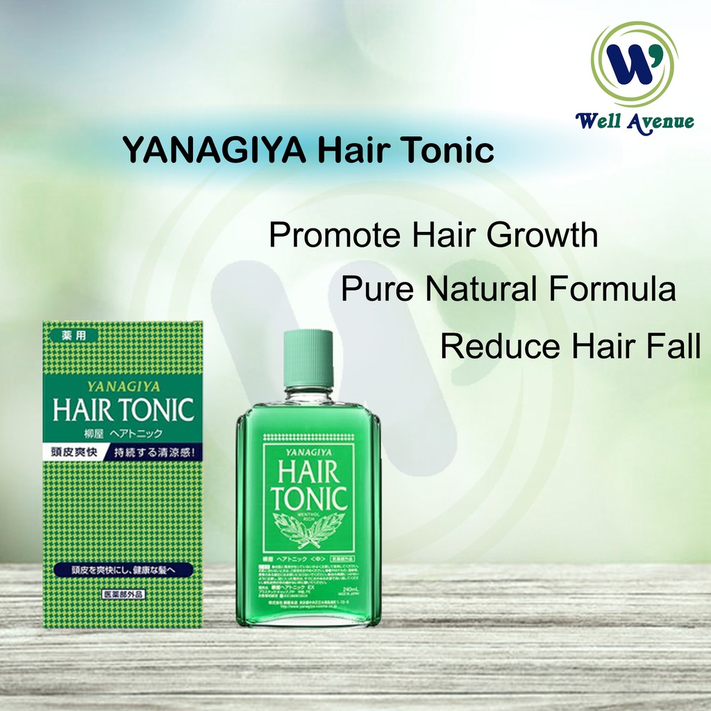Japan YANAGIYA Hair Medicated Powerful Hair Growth Tonic Anti Hair