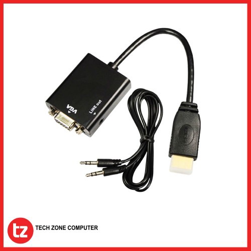 HD Conversion Cable With VGA+Audio Output | Shopee Malaysia