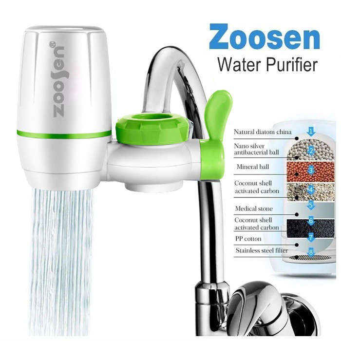 7 Layers Zoosen Faucet Water Purifier Authentic and Best 7 Layers