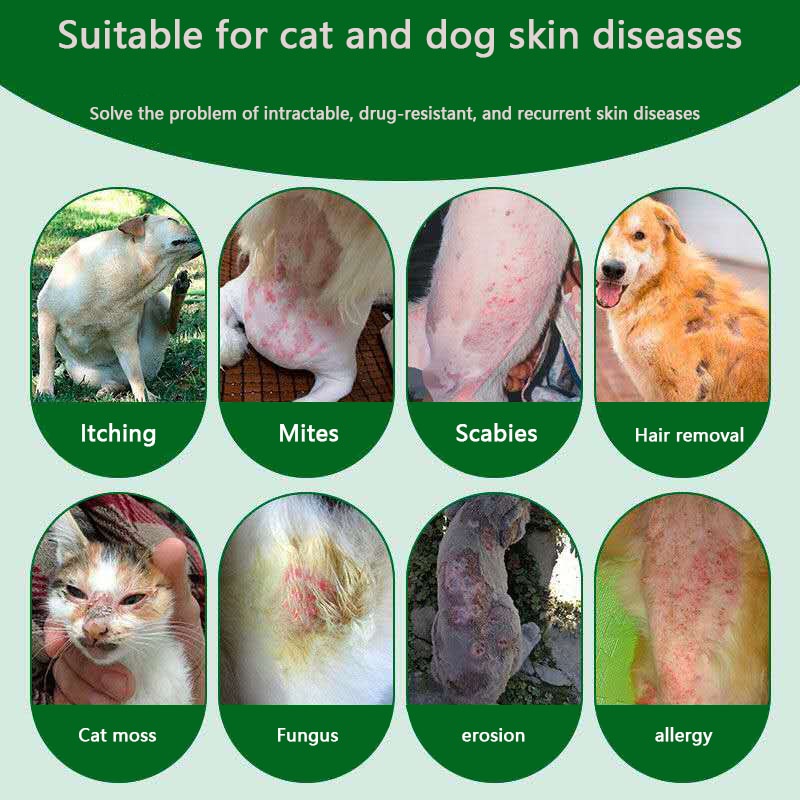 100 Pet Horse Skin Care Spray 120ml Dogs And Cats Fungal Infection Dermatitis Mite Antipruritic General Shopee Malaysia