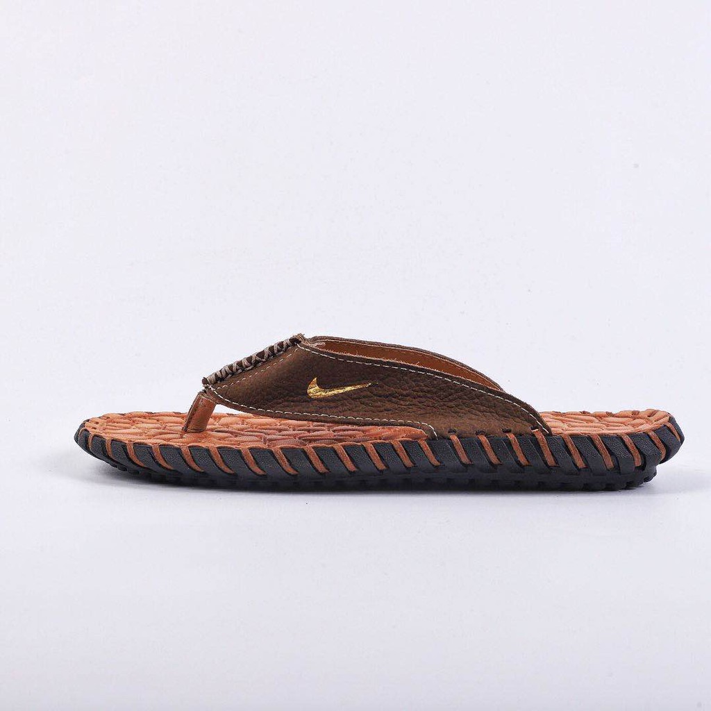 nike leather slippers